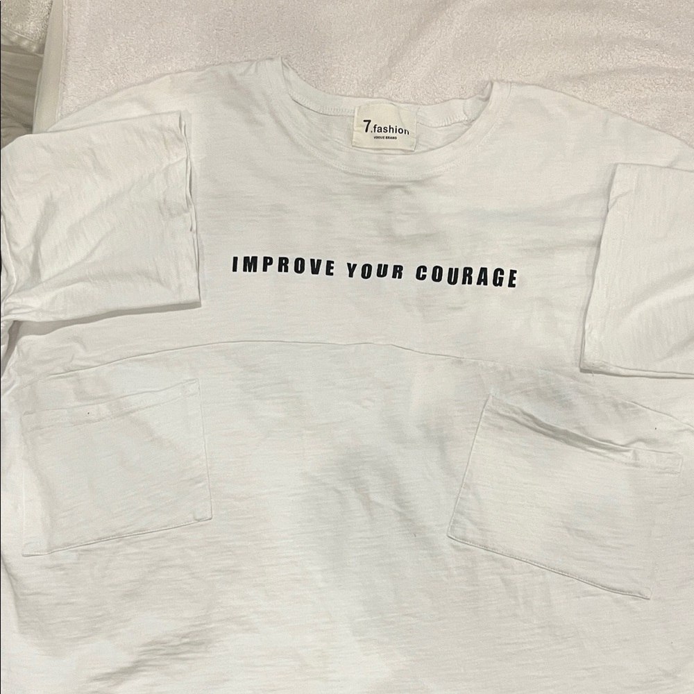 White Short Sleeve Tee